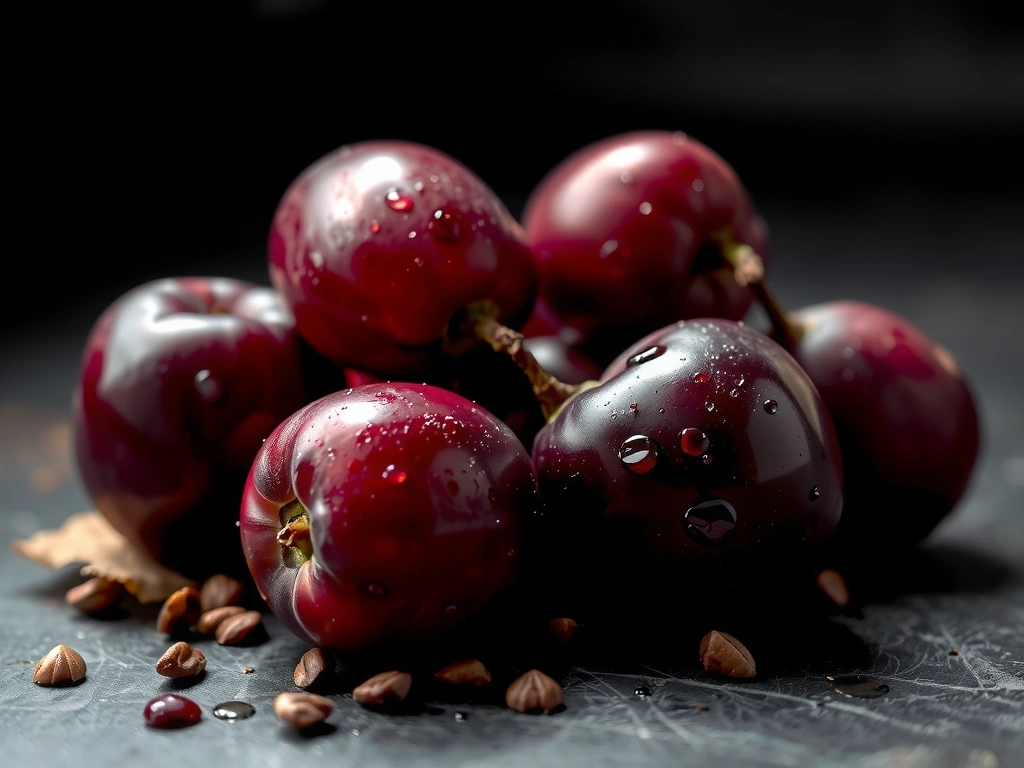 Sezonowe owoce w zbliżeniu